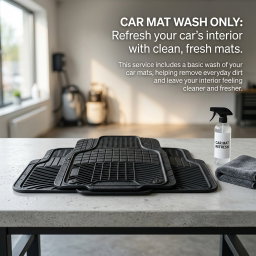 Car Mat Wash Only