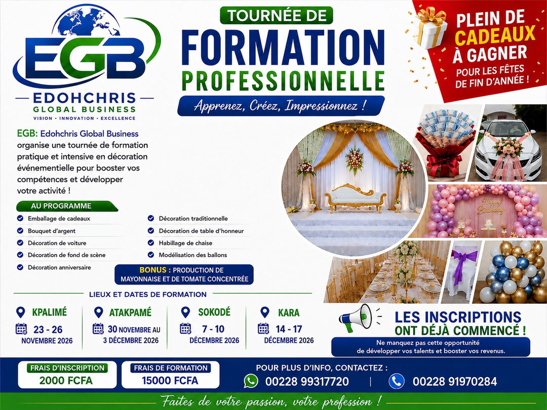 Formation en décoration