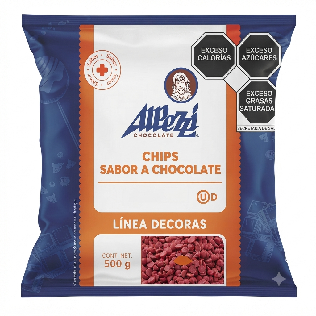 Chispa para Derretir Rojo 500gr ALPEZZI
