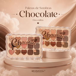 Paletas de Sombras Chocolate Sevencool