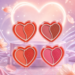 💕 Cheeks Pop – Rubor Dúo en Corazón 💕
