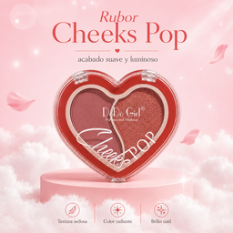 💕 Cheeks Pop – Rubor Dúo en Corazón 💕