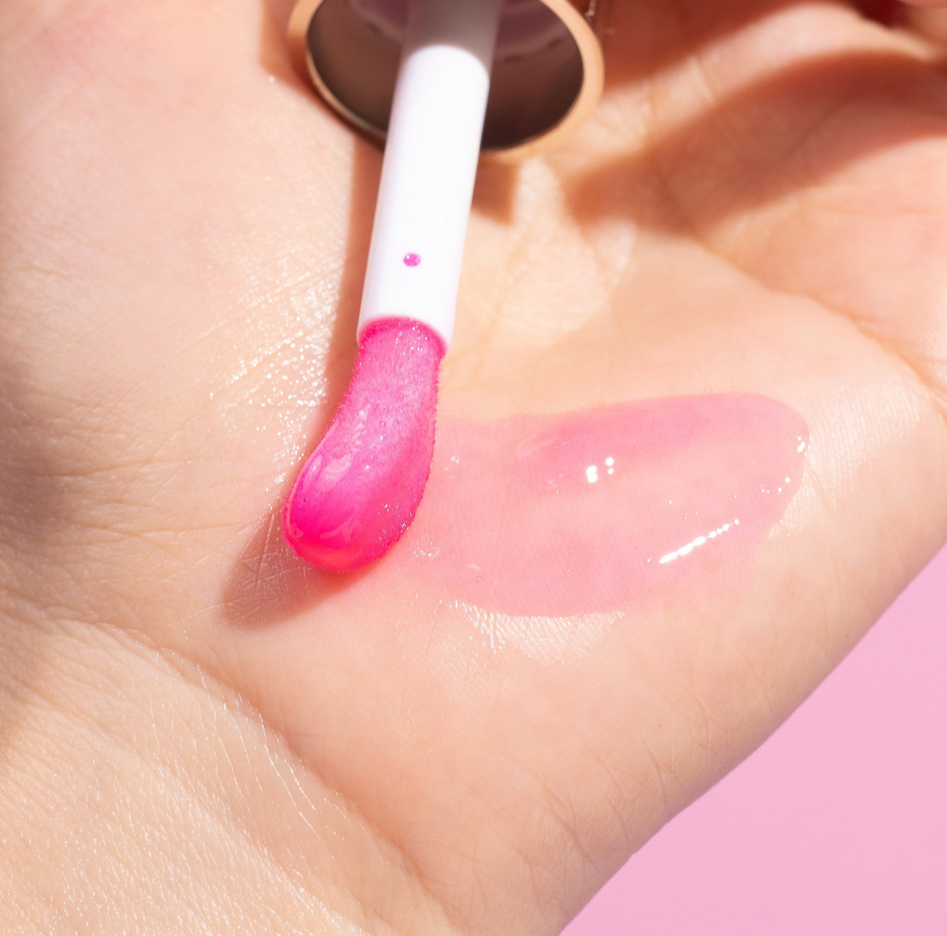 Lip Gloss llavero Fresa 🍓 aplicador Grueso _3