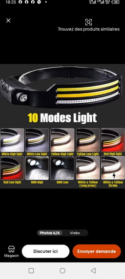 Lampe frontale
