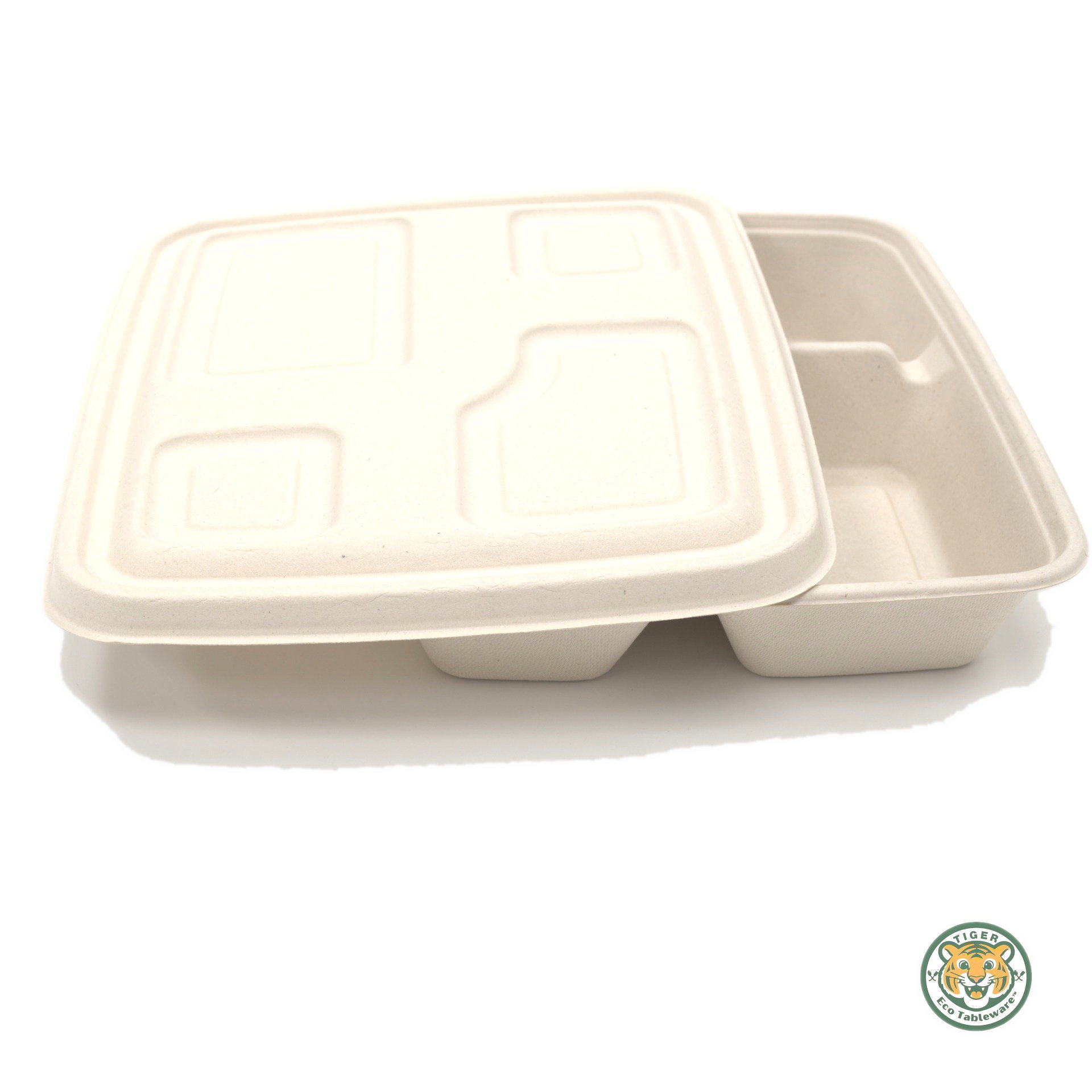 Bagasse 4 Compartment Deep Tray / Brown (RM0.5828/pc)_2