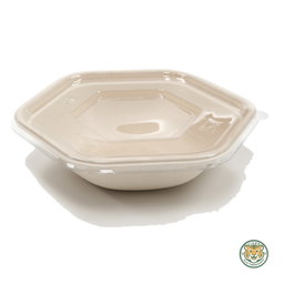 Bagasse Salad Bowl / 1050ml / Brown (RM0.3584/pc)