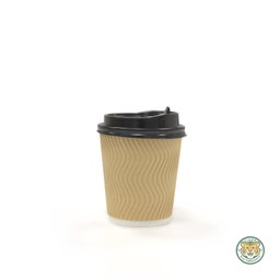 PS Cup Lid 80mm for Paper Cup 8oz (RM0.0774/pc)