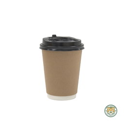 Paper Cup / 12oz / Double Wall / Brown (RM0.2315/pc)