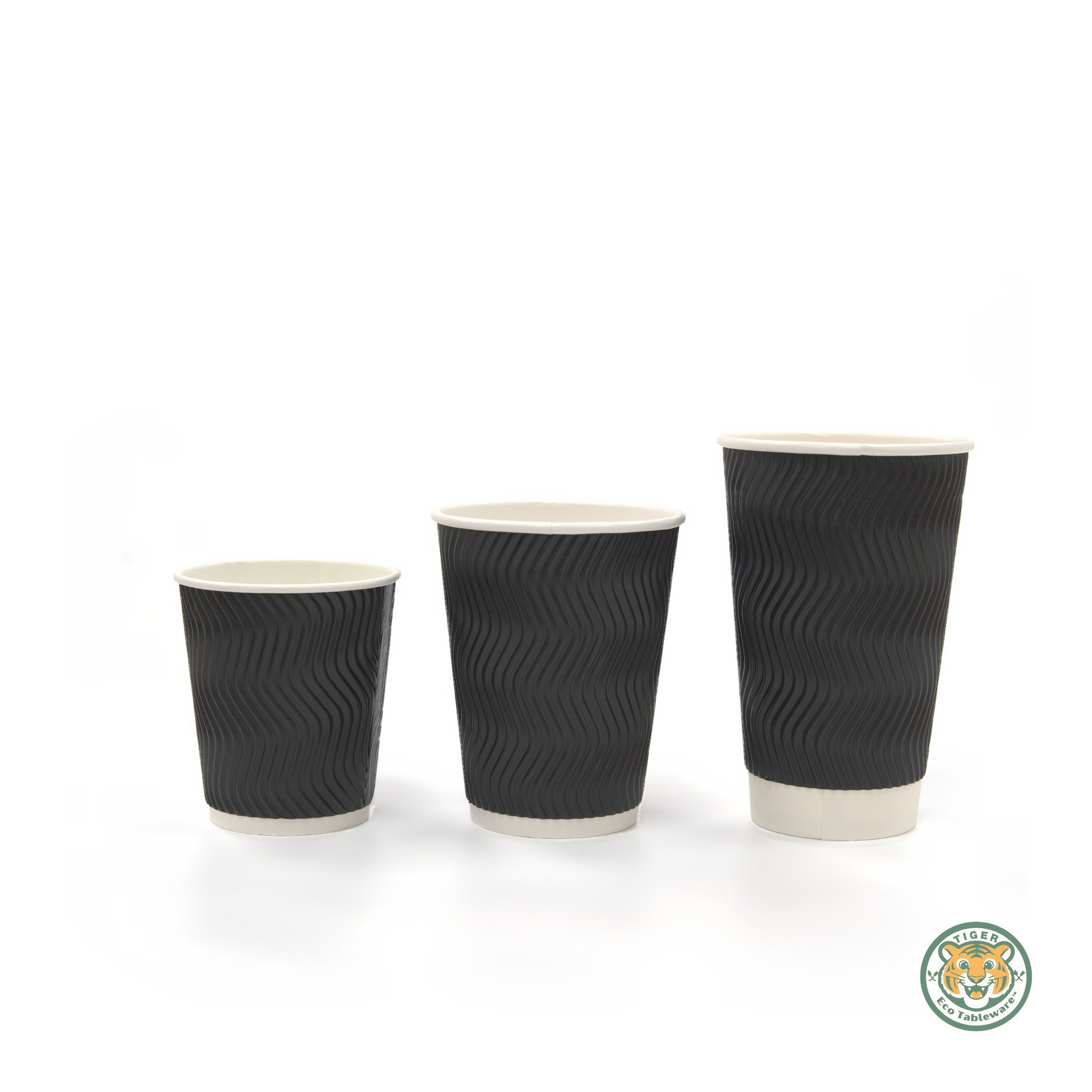 Paper Ripple Cup / 8oz / Black (RM0.1854/pc)_1