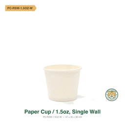 Paper Cup / 1.5oz / Single Wall (RM0.0322/pc)