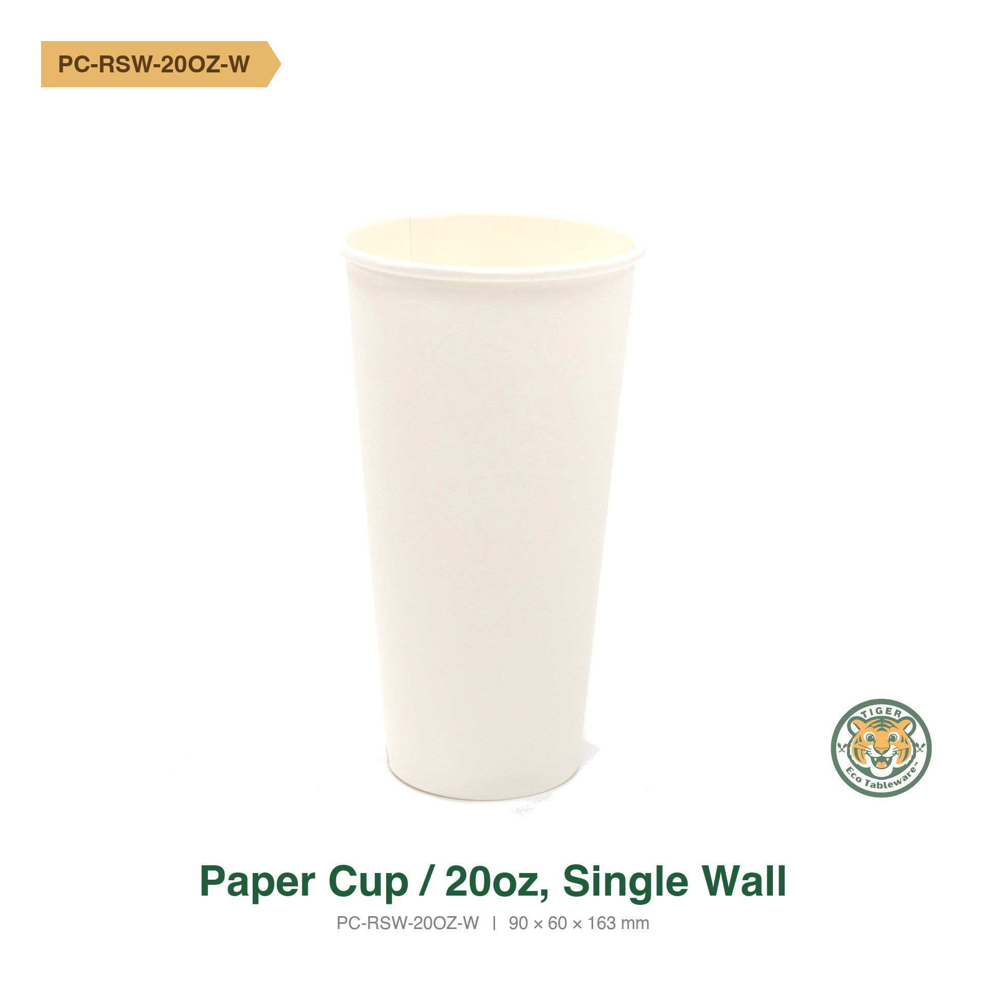Paper Cup / 20oz / Single Wall (RM0.1769/pc)_0