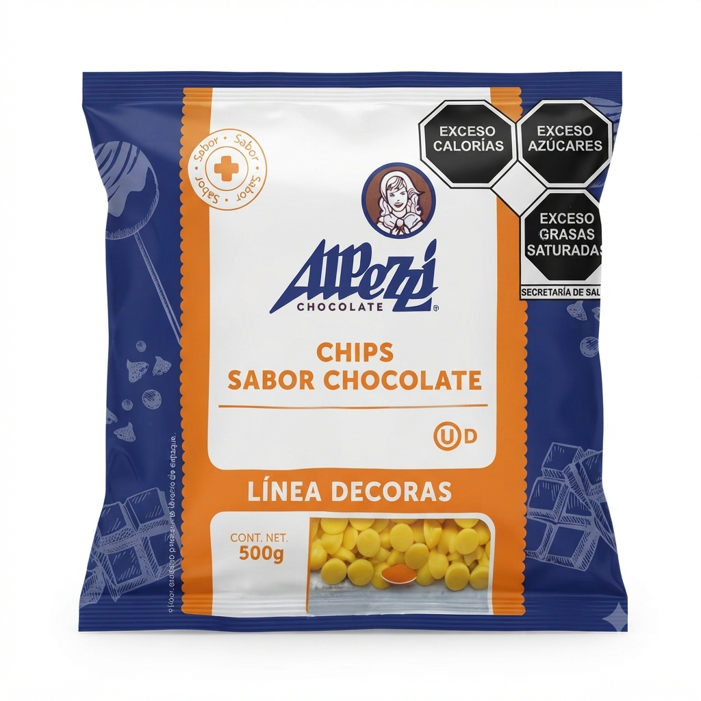 Chispa para Derretir Amarillo 500gr ALPEZZI