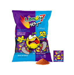 POLVO LIMON 7  HOT BAJO EN SODIO 2GR ANAHUAC BSA C/100 PZS
