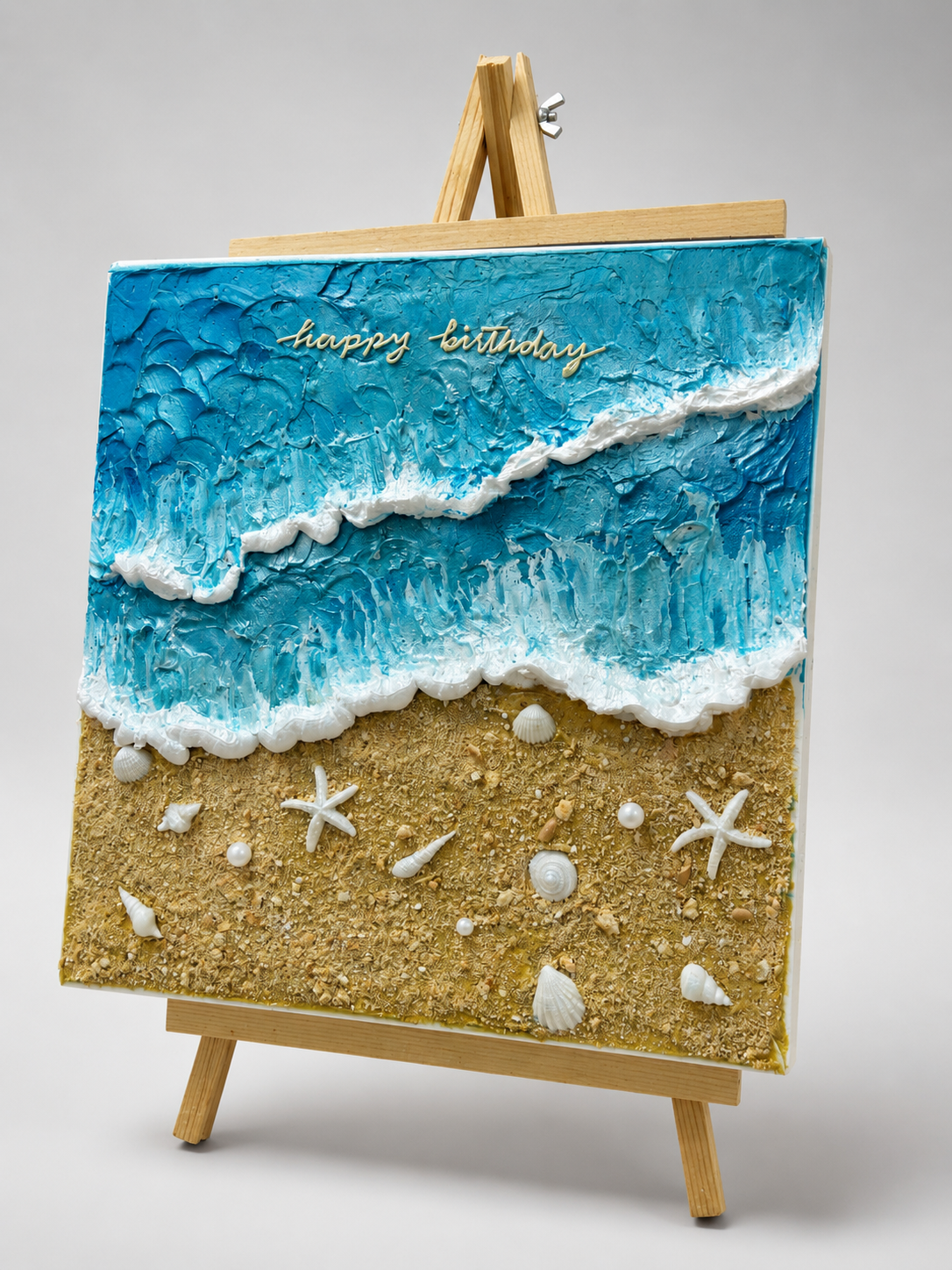 Ocean Canvas Cake_0
