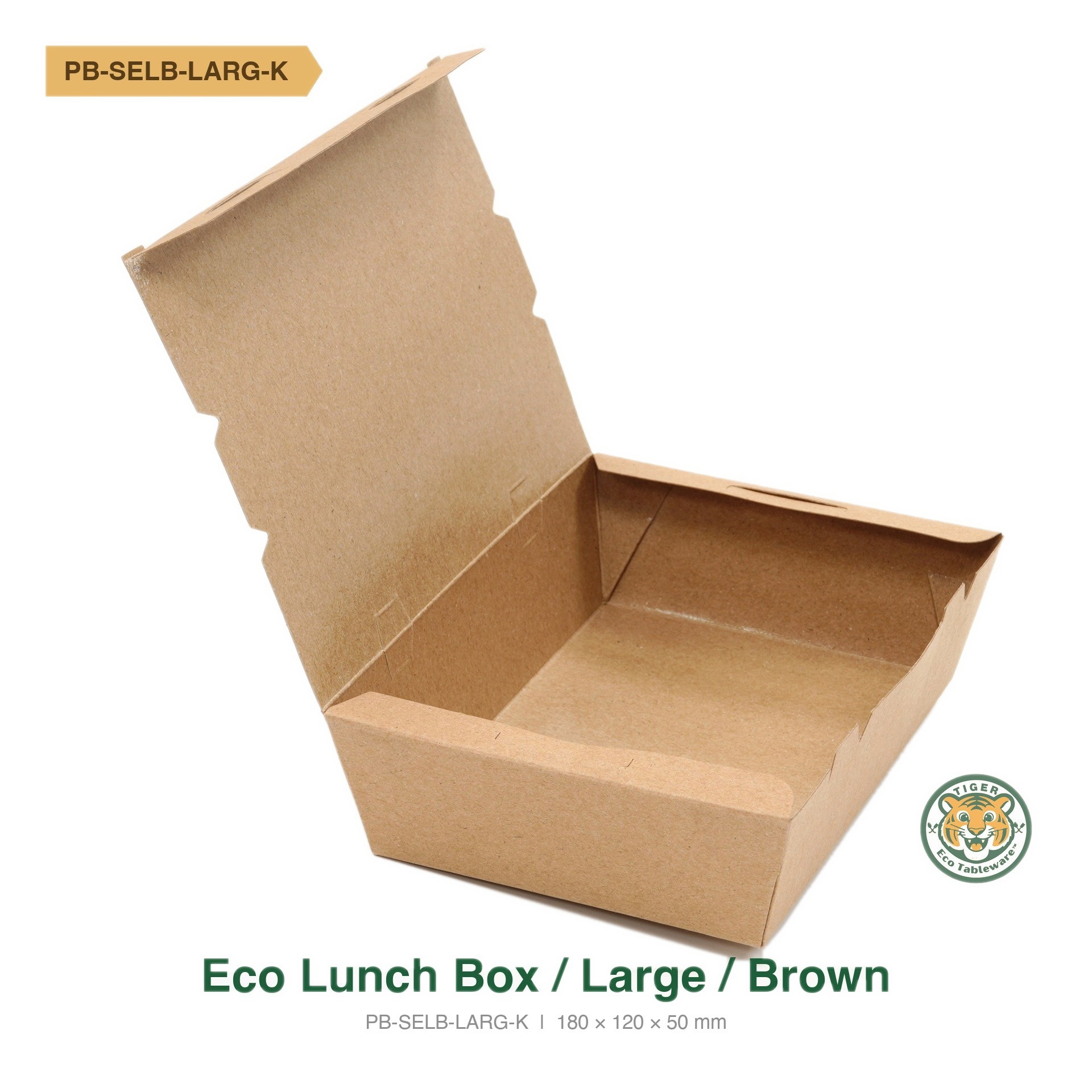 Eco Lunch Box / Large / Brown (RM0.2114/pc)_0