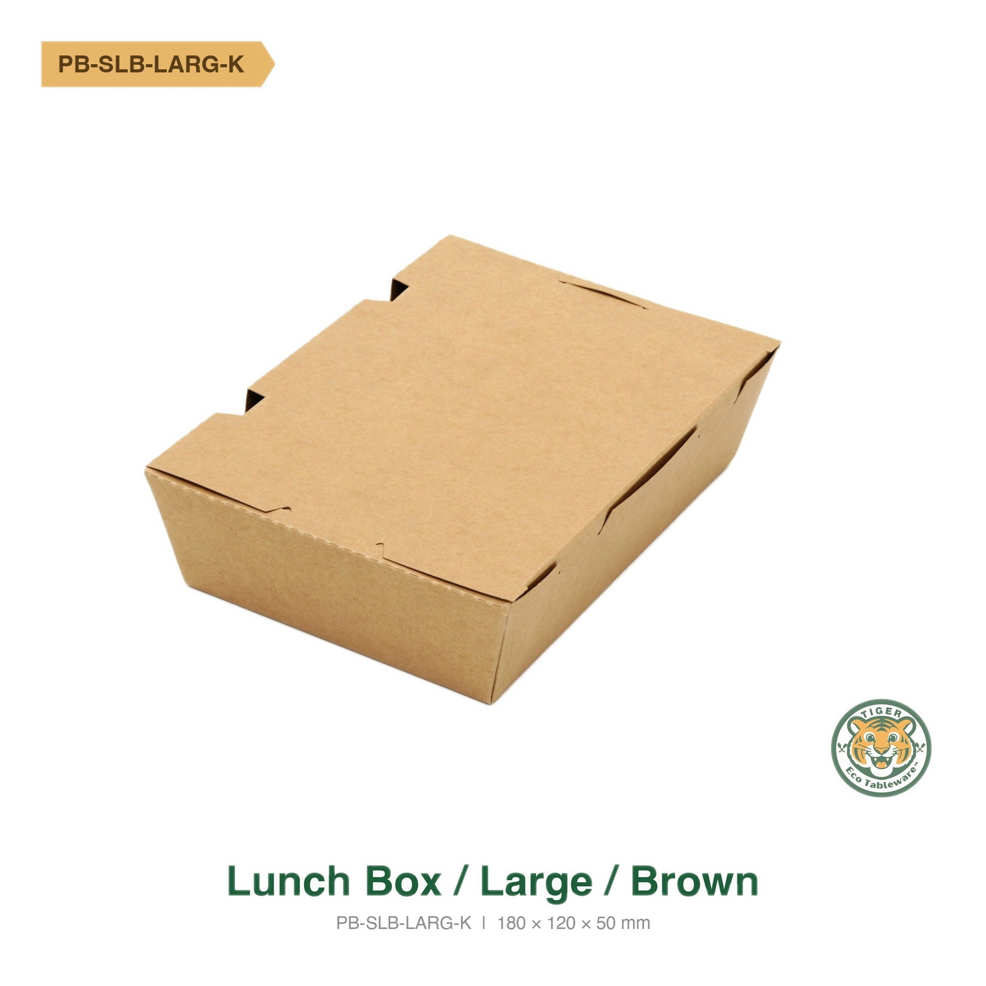 Paper Lunch Box / Large / Brown (RM0.2750/pc)_1