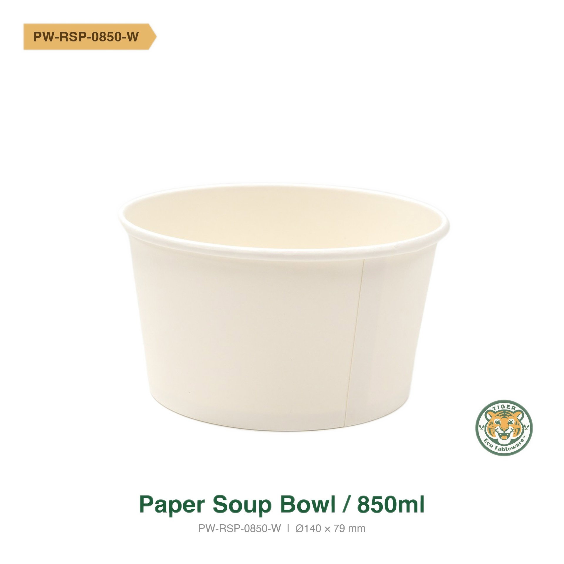 Paper Soup Bowl / 850ml / White (RM0.2252/pc)_0