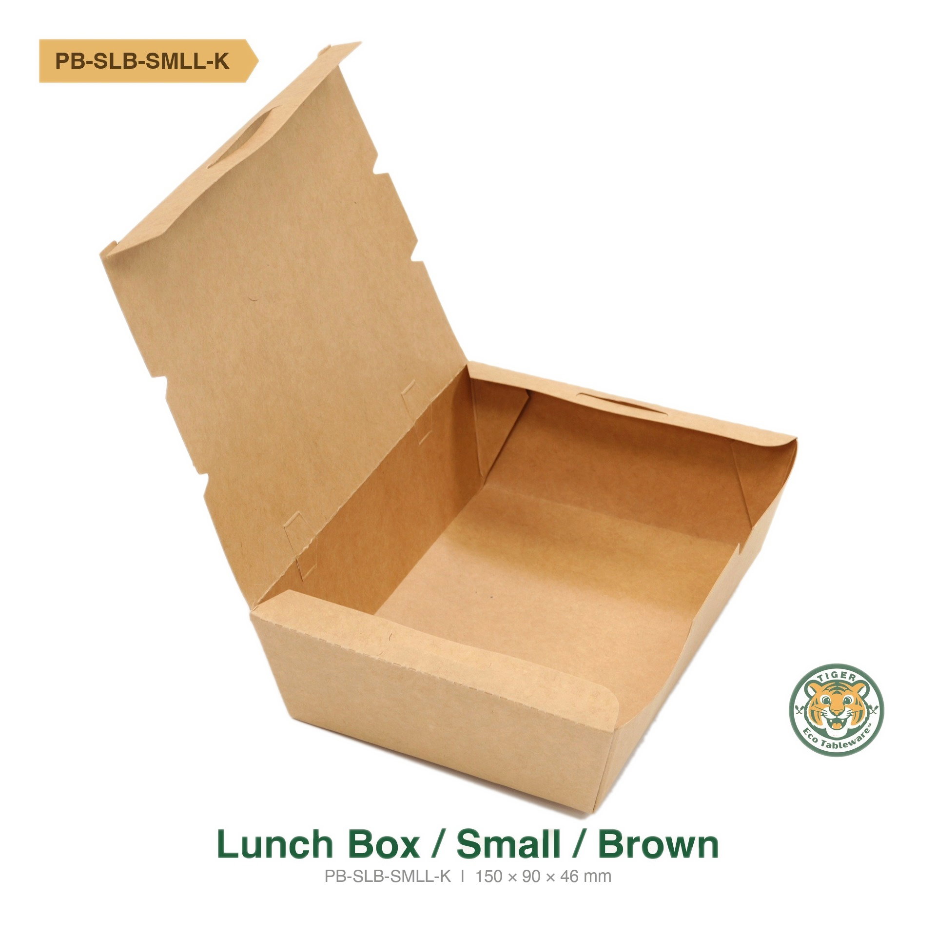 Paper Lunch Box / Small / Brown (RM0.1950/pc)_0