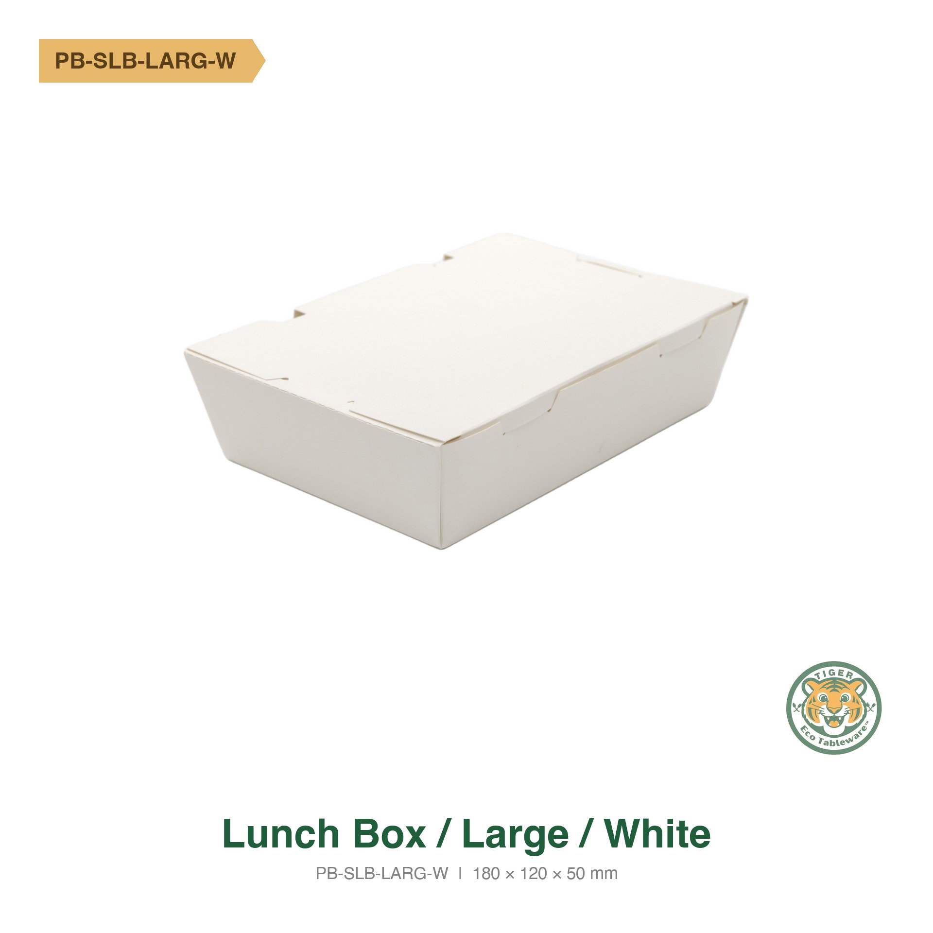 Paper Lunch Box / Large / White (RM0.2750/pc)_1