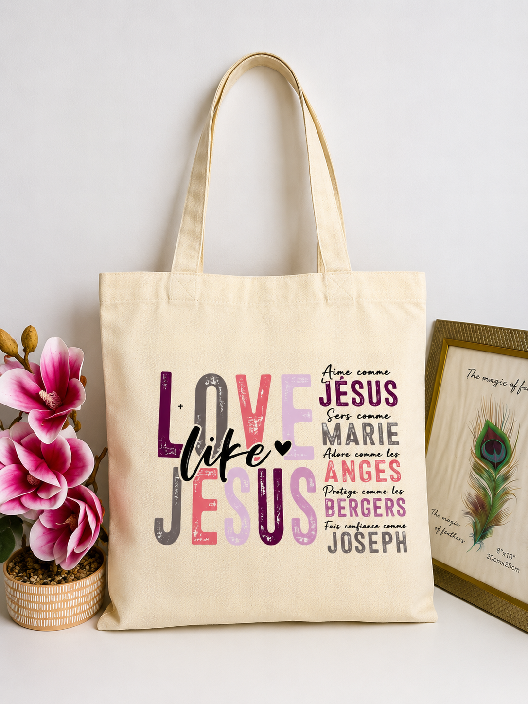 TOTE BAG LOVE JESUS VERSION FRANÇAISE _0
