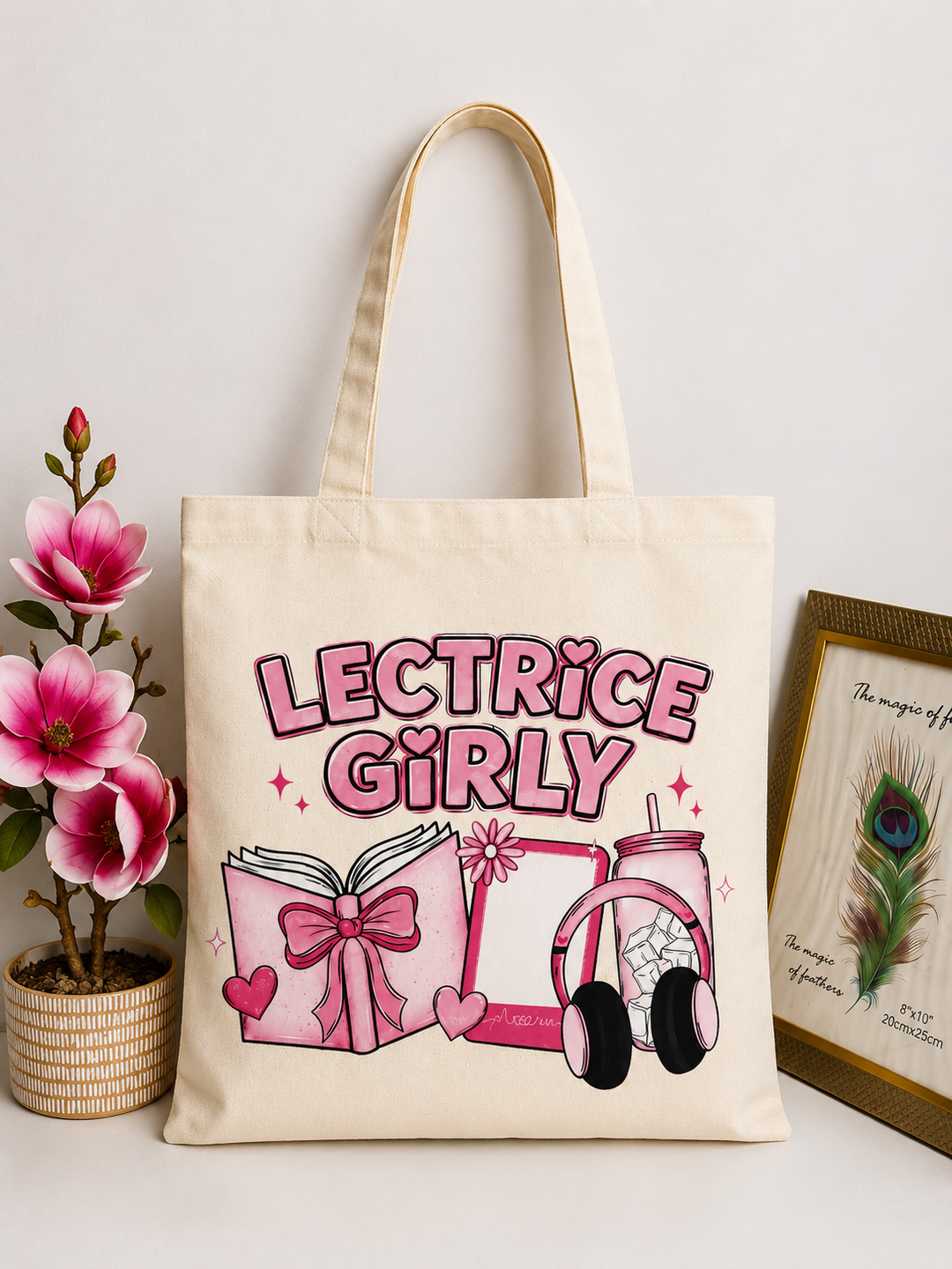 TOTE BAG LECTRICE GIRLY