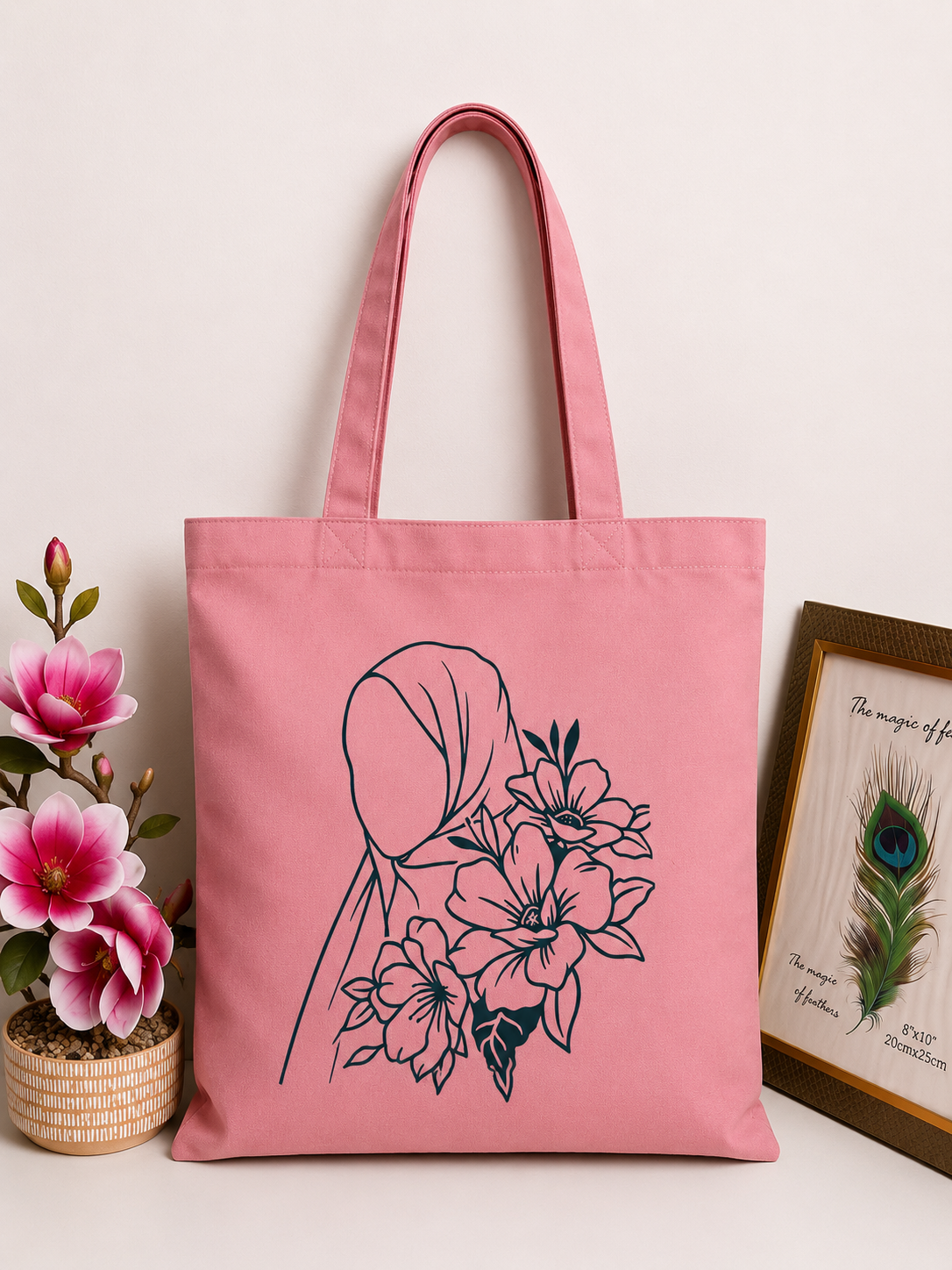 TOTE BAG FEMME VOILÉE 