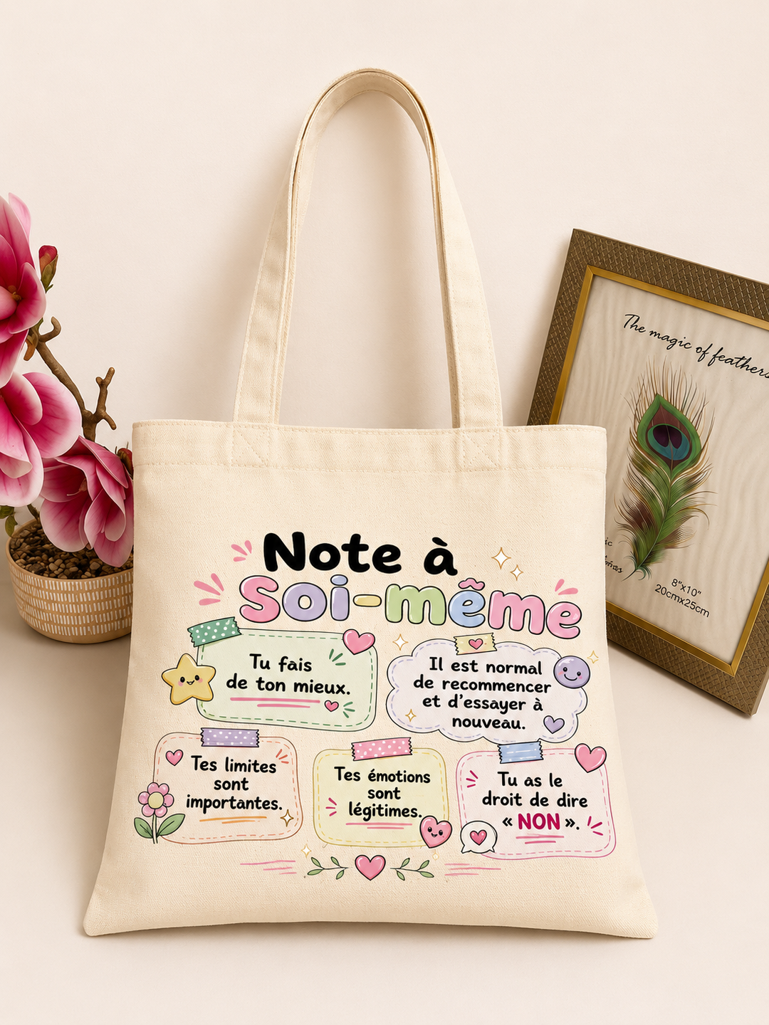 TOTE BAG NOTE À SOI