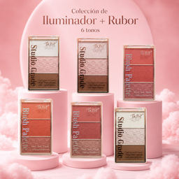Paletas de rubor e Iluminador 🌟