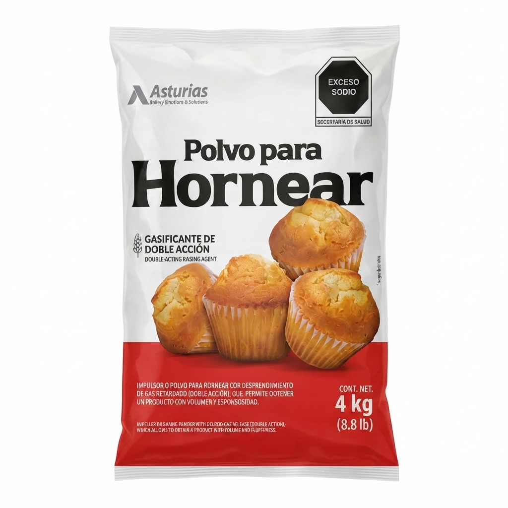 Polvo para Hornear 4kg ASTURIAS _0