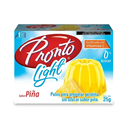Gelatina Piña Ligth PRONTO