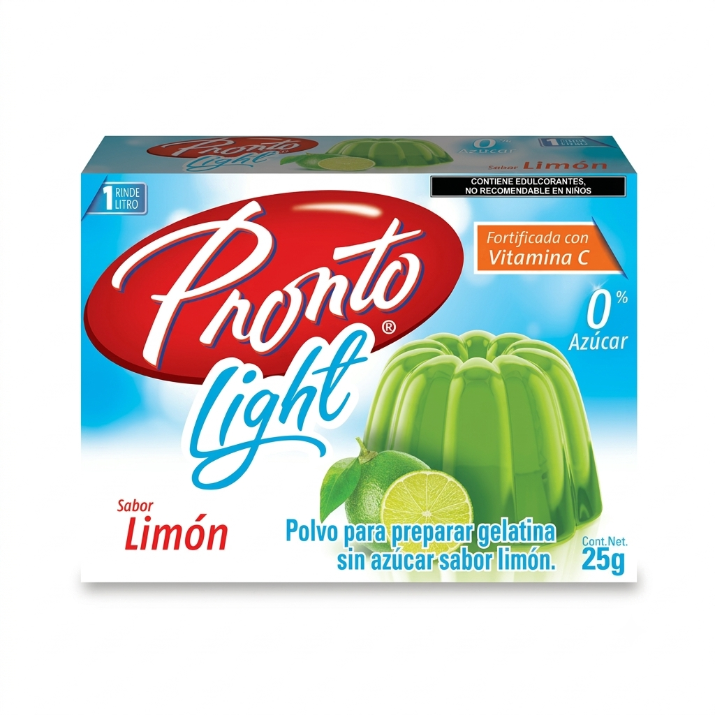 Gelatina Limón Ligth PRONTO