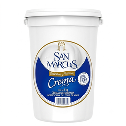 Crema Acida 4 kg SAN MARCOS