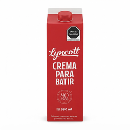 Crema Para Batir 980 ml  LYNCOTT