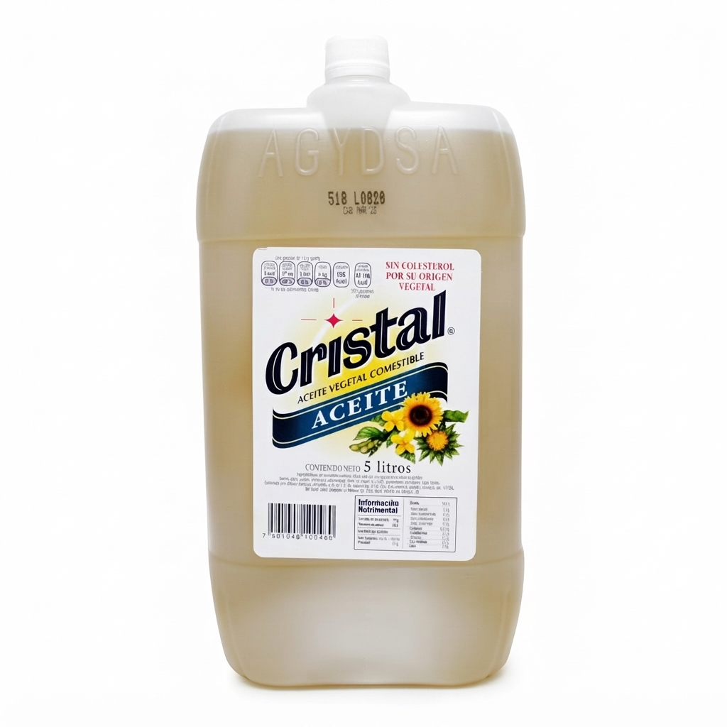 Aceite Vegetal 5 lt CRISTAL