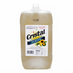 Aceite Vegetal 5 lt  CRISTAL