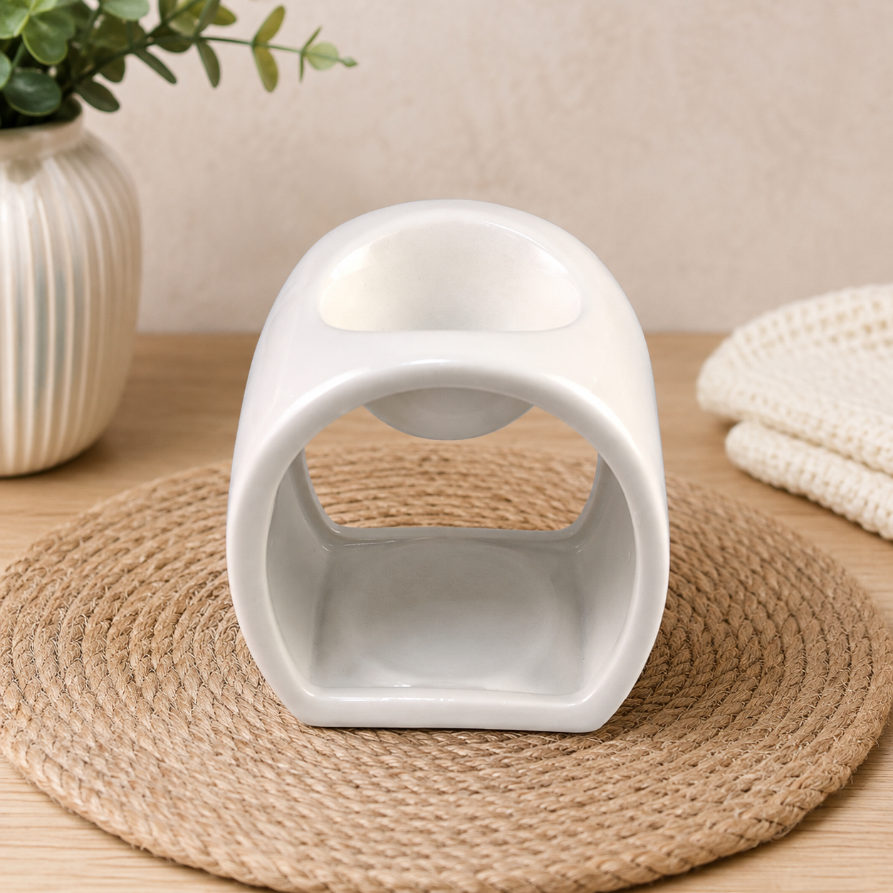 BRÛLEUR GRAPHIQUE MODERNE BLANC_0