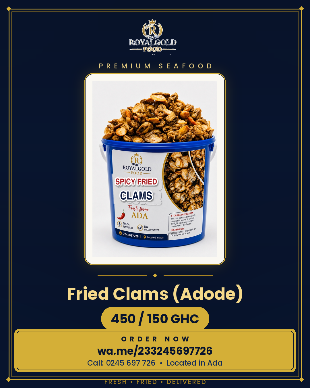 Fried clams