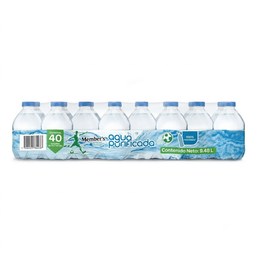 Agua Purificada 327 ml 40 pzs MEMBER´S