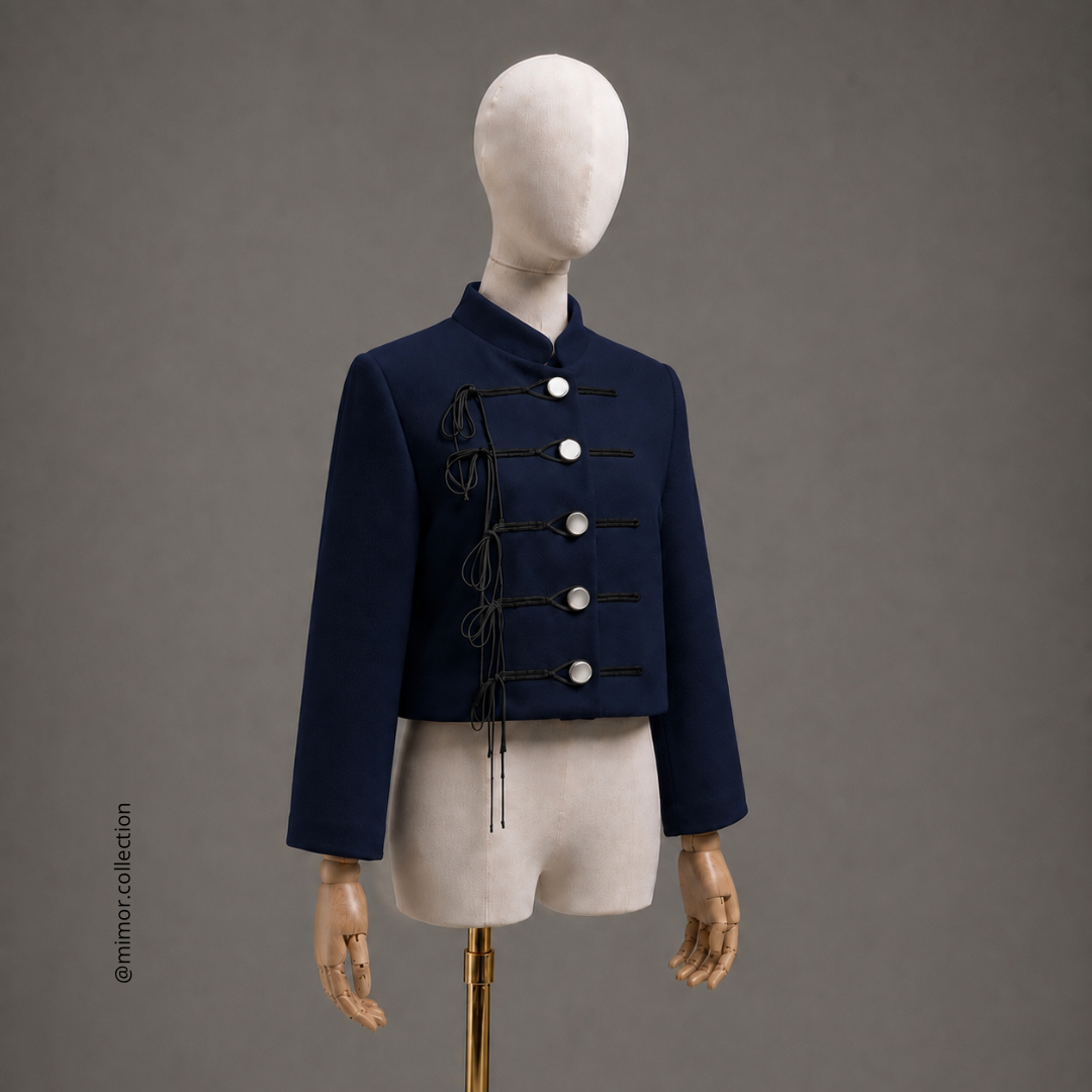Chaqueta Shān, Azul Noche/Negro_2