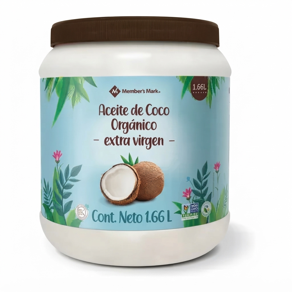 Aceite de Coco 1.66 lt MEMBER´S MARK