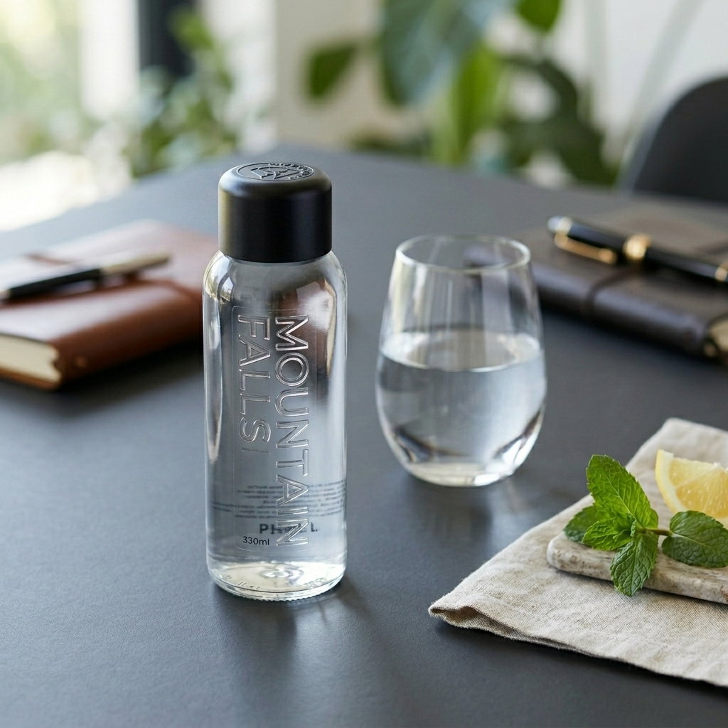 Signature Glass 330ml - Still Mineral Water