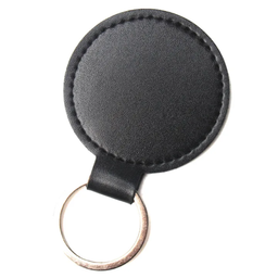 PORTE CLÉ ROND NOIR