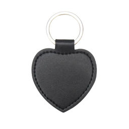 PORTE CLÉ COEUR NOIR