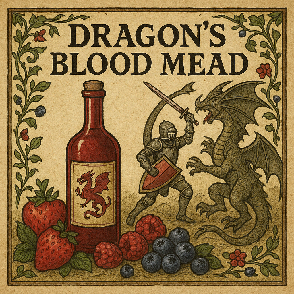 DRAGONS BLOOD MEAD (350ml Oct)