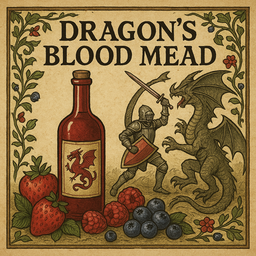 DRAGONS BLOOD MEAD (350ml Oct)