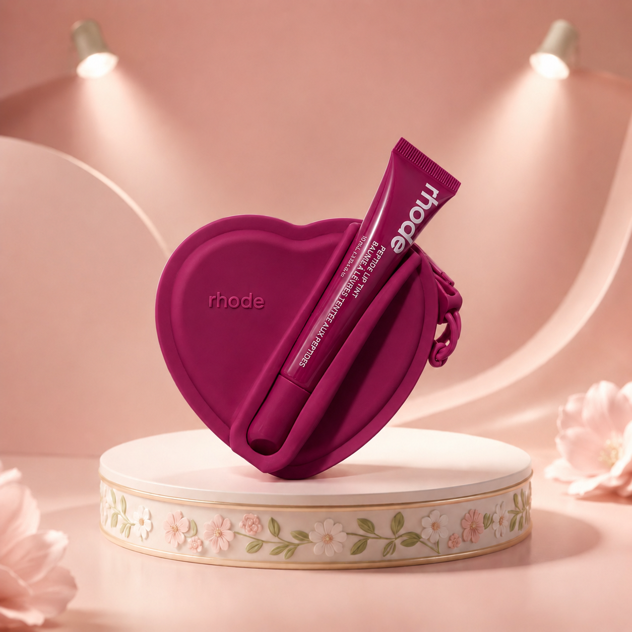 Rhode Peptide Lip Tint + estuche en forma de corazón_1