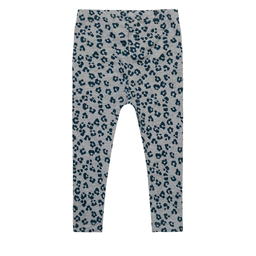 Minoti Girls Leggings | Grey Leopard  