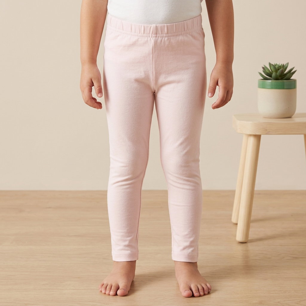 Minoti Girls Leggings | Pale Pink _3