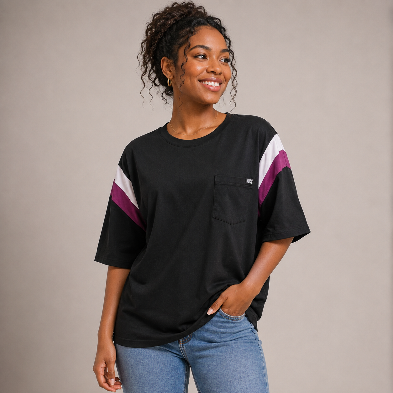 Juicy Couture T-Shirt Black - Medium _0