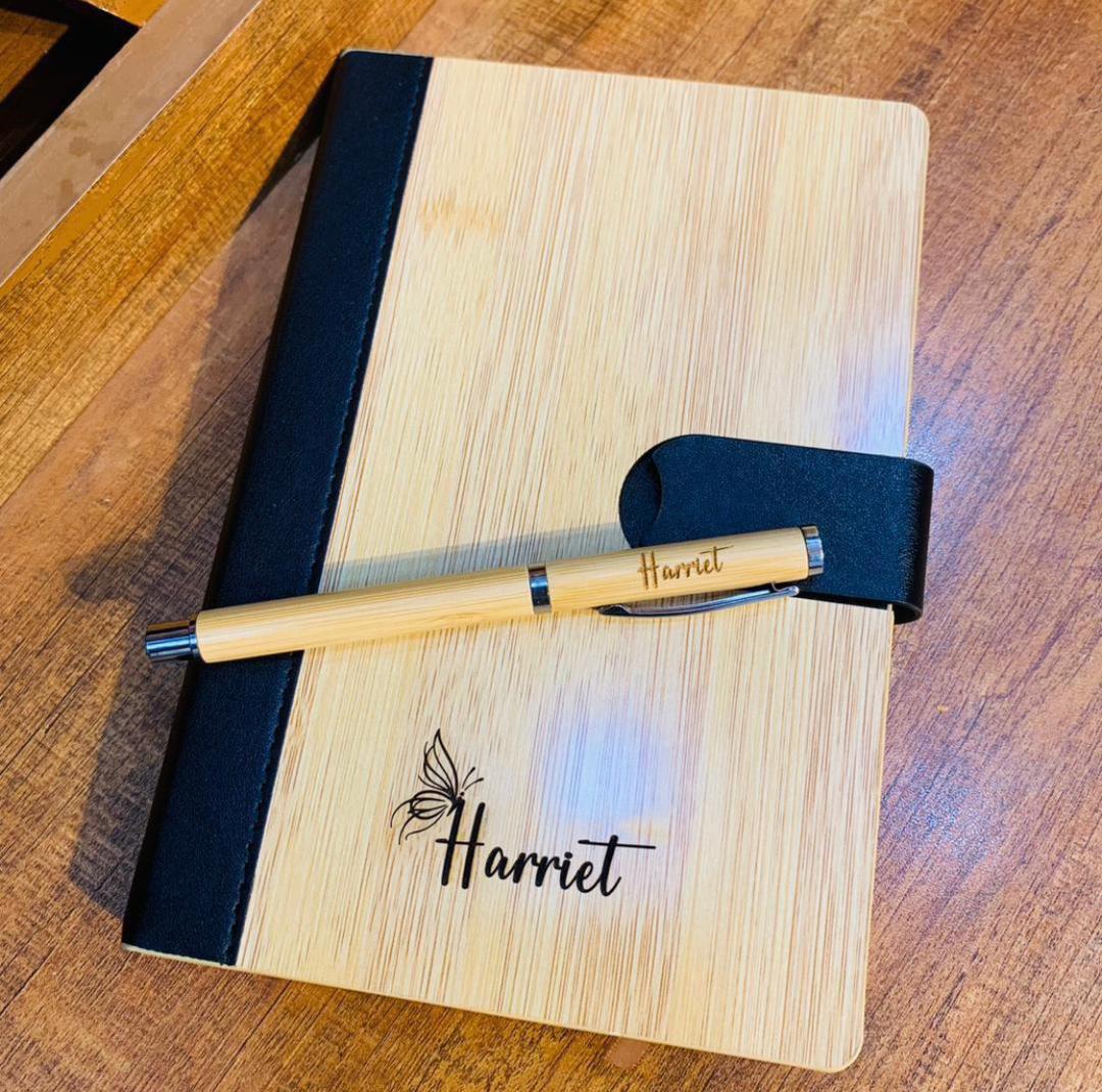 customized bamboo notebooks_0